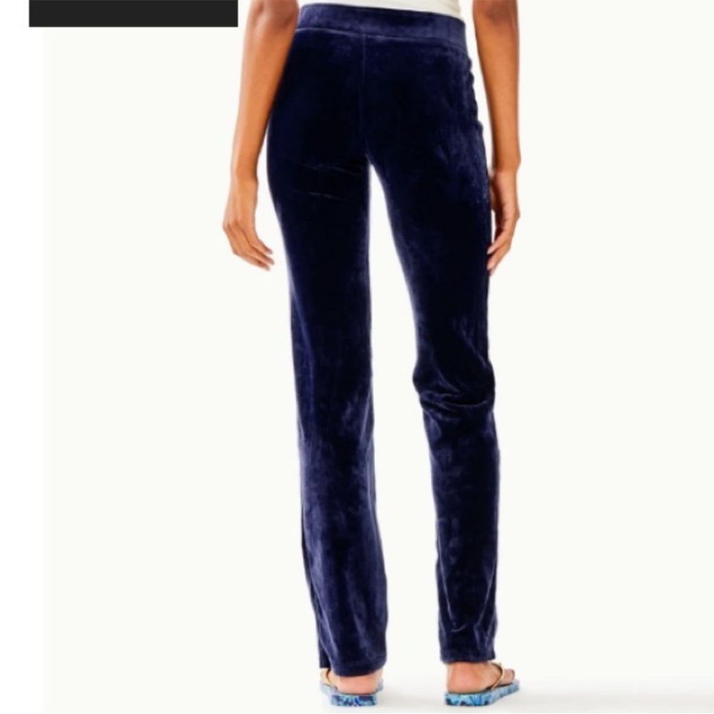 Lilly Pulitzer Jordynne Velour Pant - Picture 5 of 11